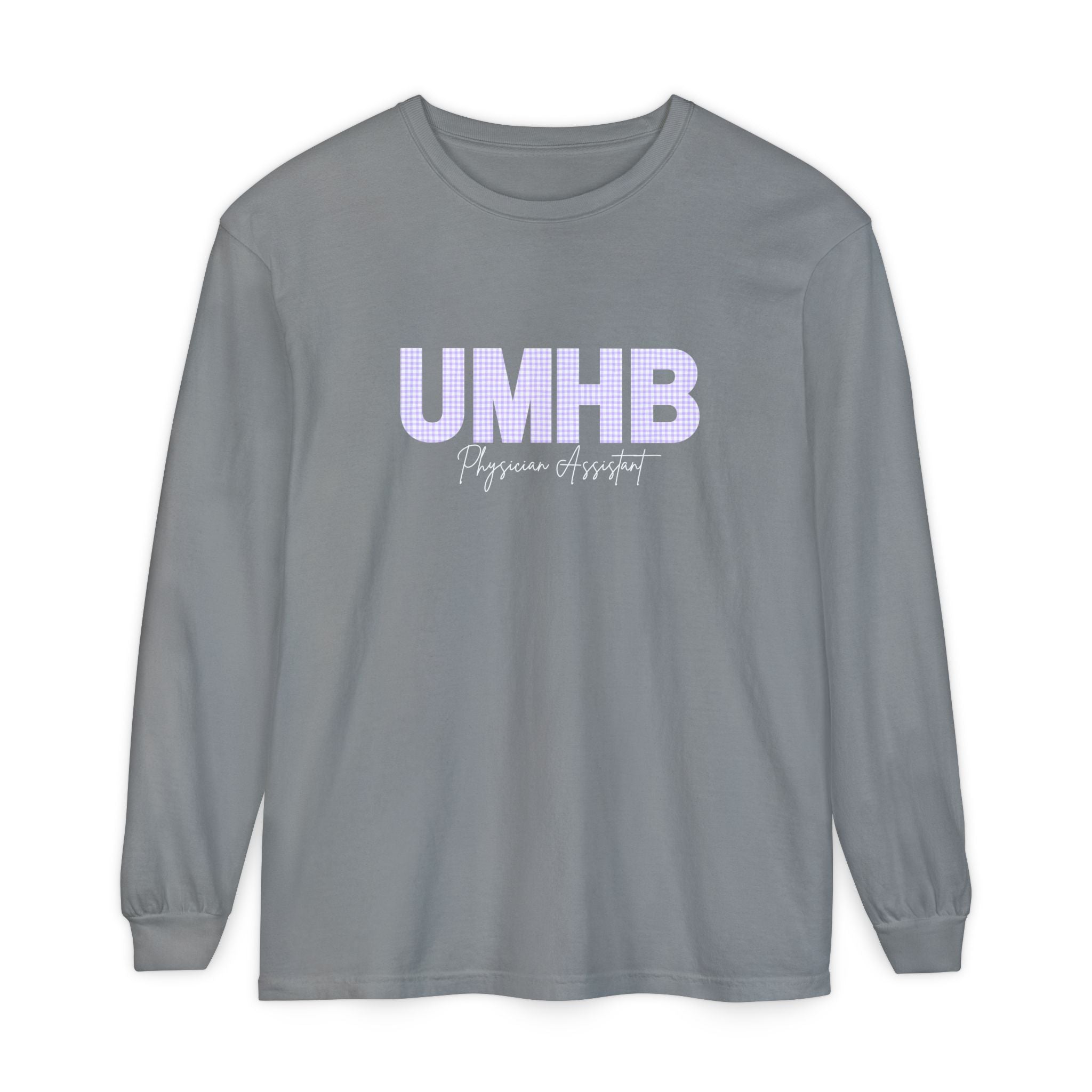 UMHB  Long Sleeve Tee — Comfort Colors