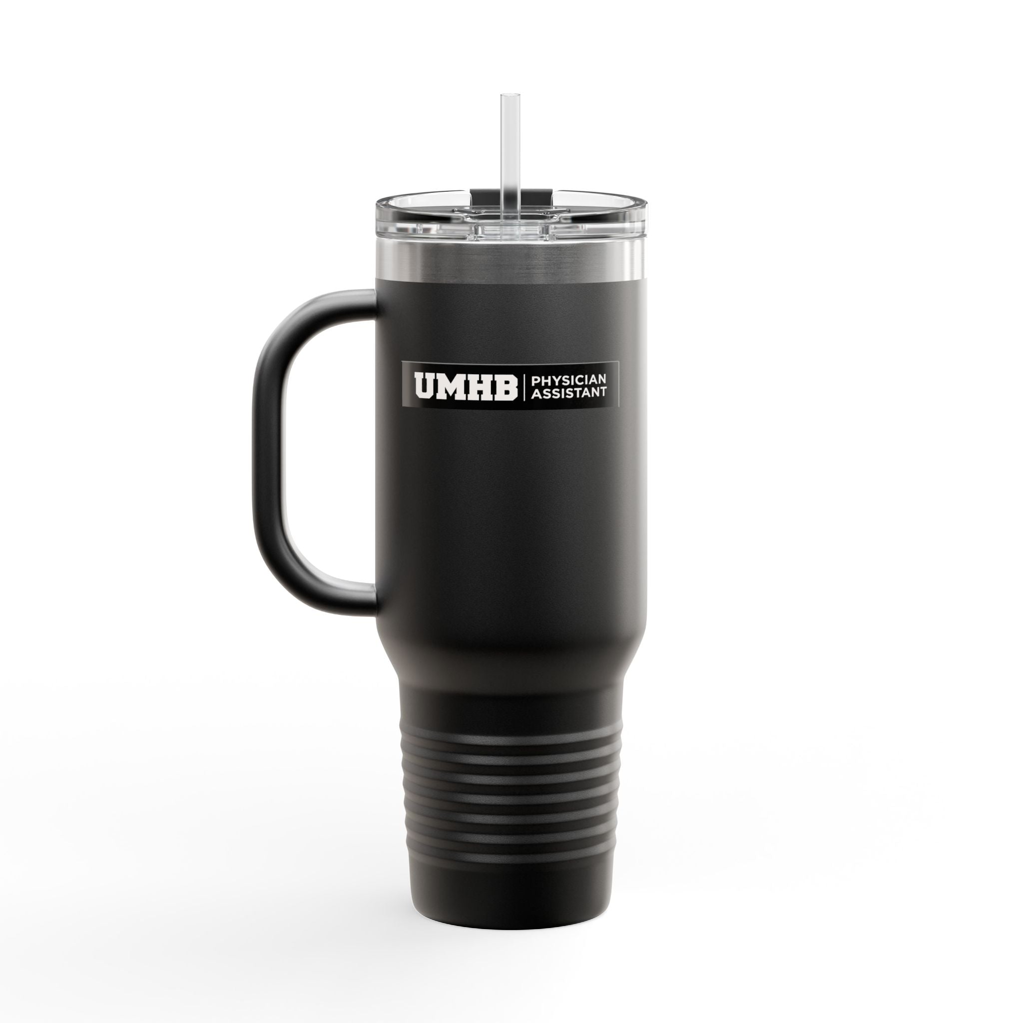 40oz Insulated Travel Mug — UMHB Physician Assistant Logo Tumbler