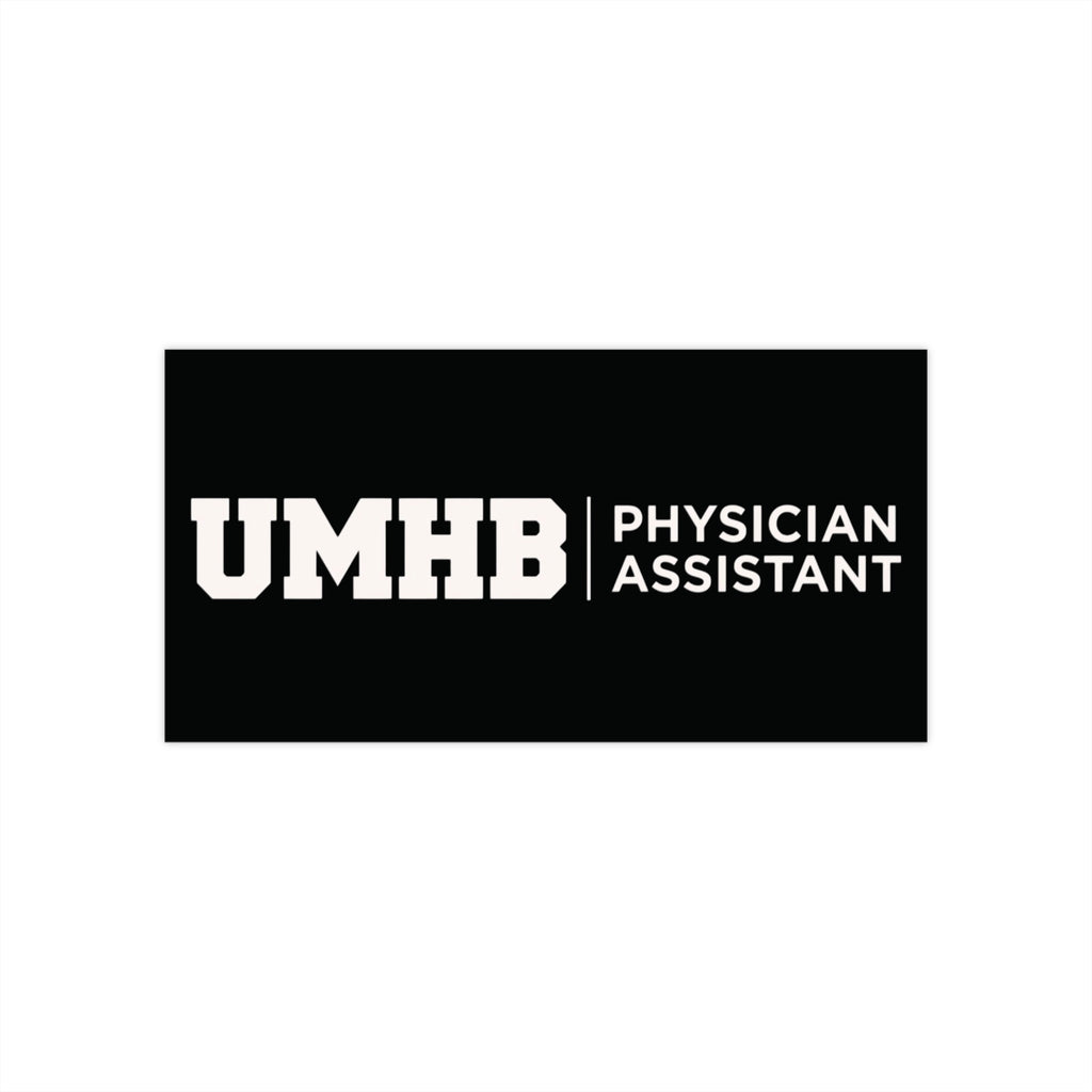 UMHB Physician Assistant Bumper Sticker