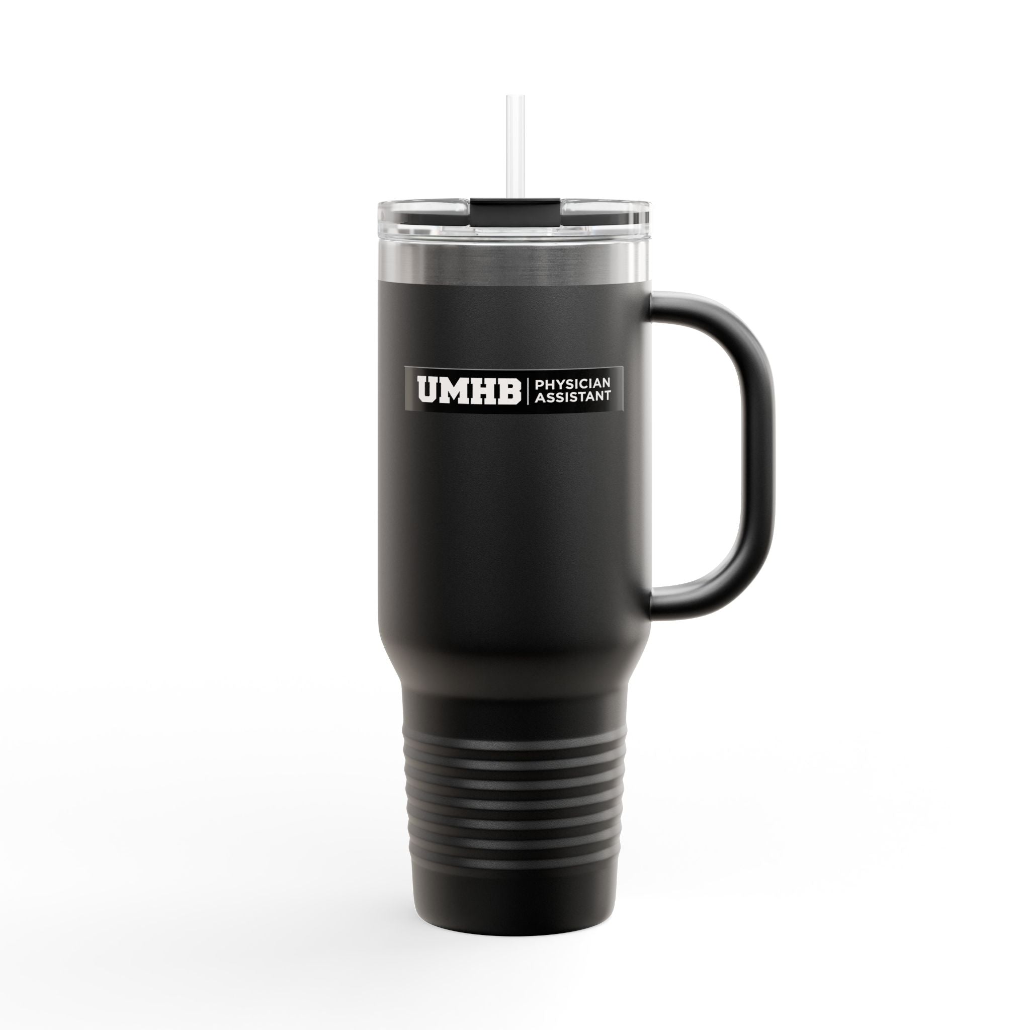 40oz Insulated Travel Mug — UMHB Physician Assistant Logo Tumbler