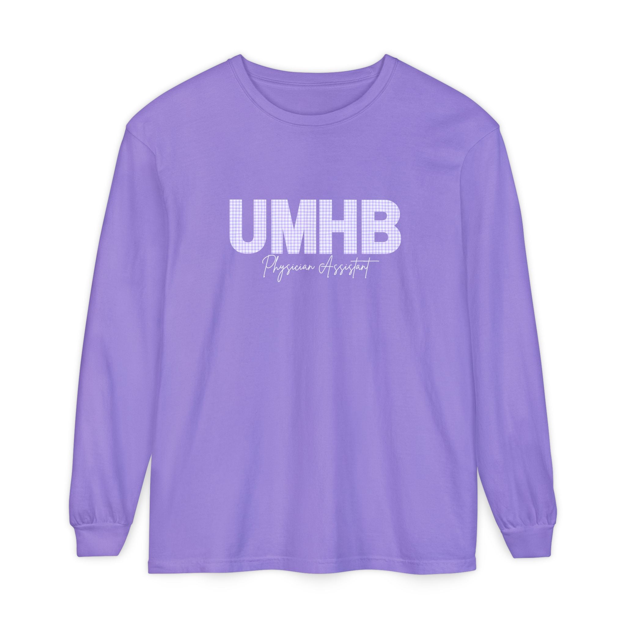UMHB  Long Sleeve Tee — Comfort Colors