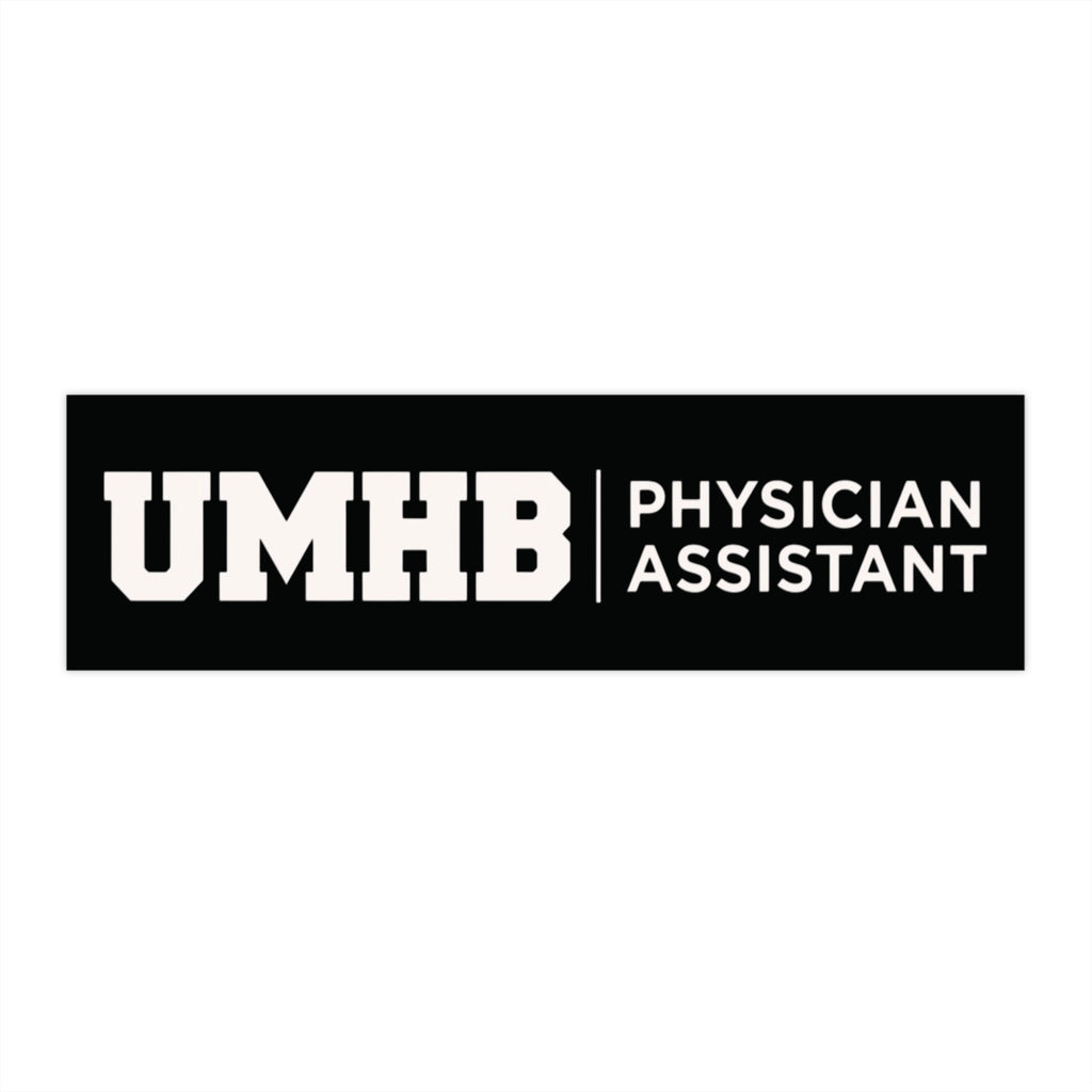 UMHB Physician Assistant Bumper Sticker
