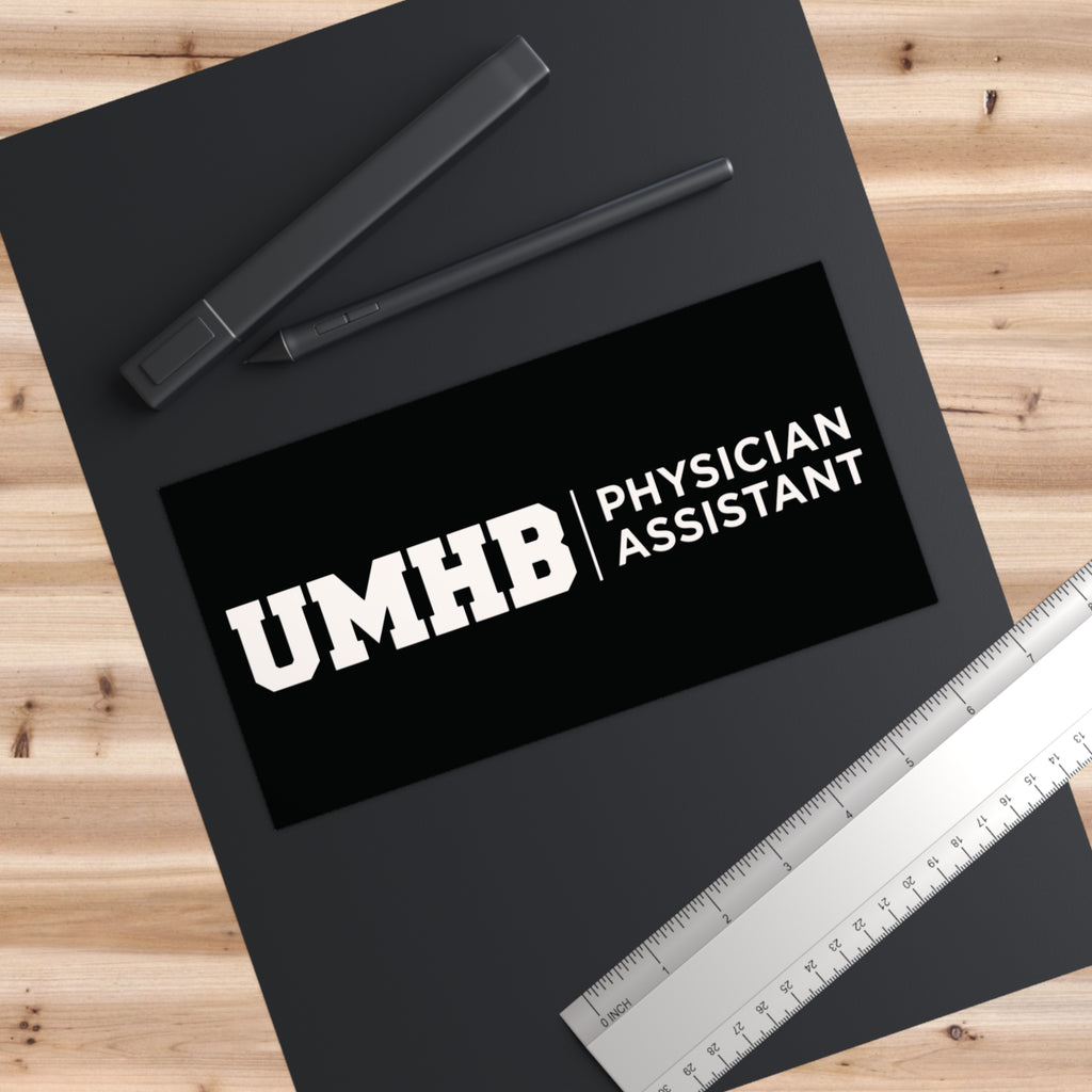 UMHB Physician Assistant Bumper Sticker