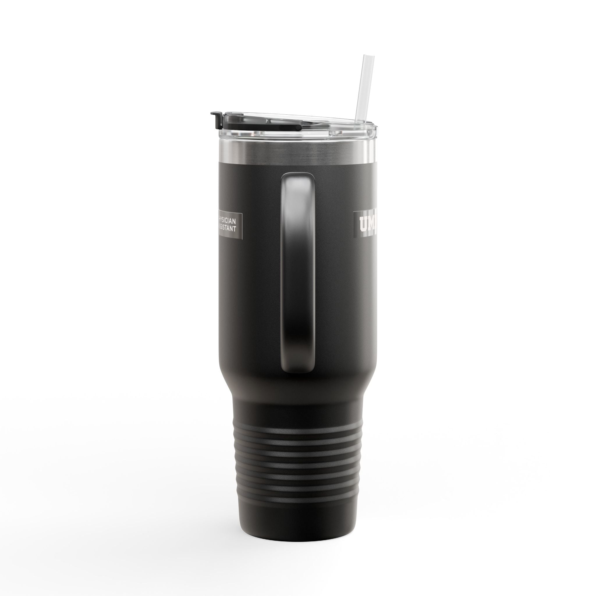 40oz Insulated Travel Mug — UMHB Physician Assistant Logo Tumbler